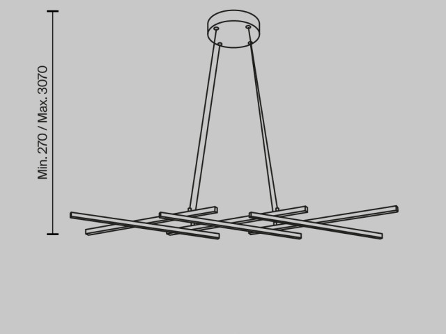 Подвесной светильник Maytoni MOD244PL-L50BK фото:4