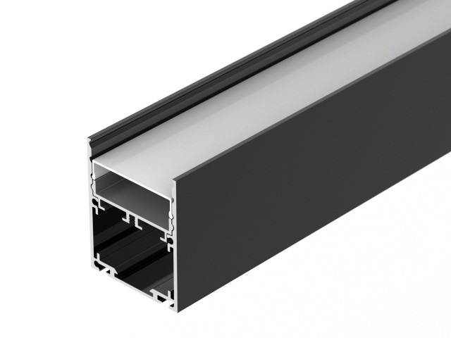 Профиль SL-LINE-4050-3L-2000 ANOD BLACK (Arlight, Алюминий) фото:4