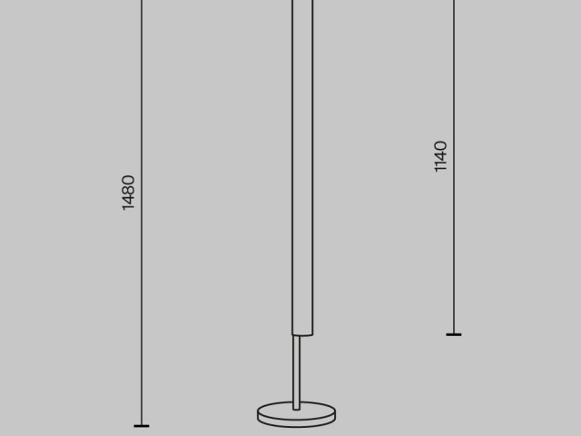 Напольный светильник (торшер) Maytoni MOD258FL-L15BS3K фото:11