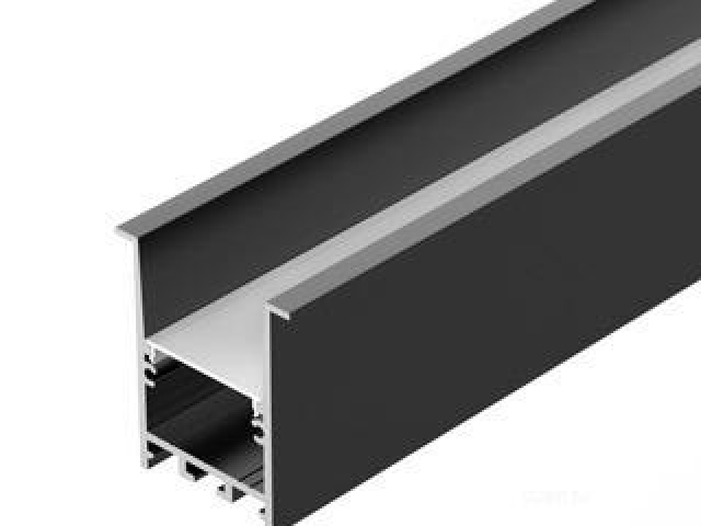 Профиль SL-COMFORT-4551-F-2000 ANOD BLACK (Arlight, Алюминий) фото:11