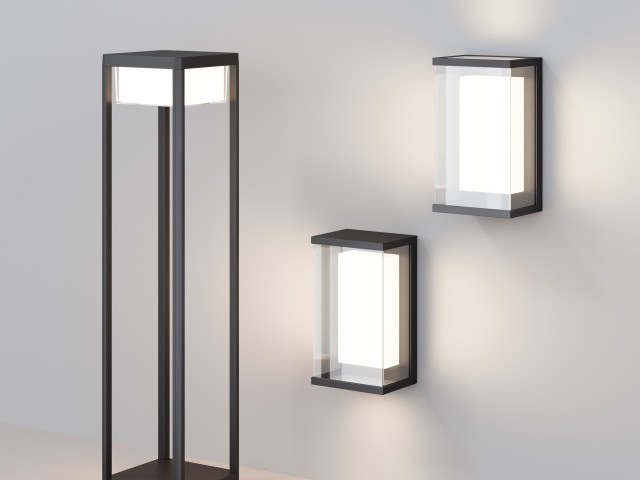 Настенный светильник (бра) Outdoor O021WL-L10B3K фото:5
