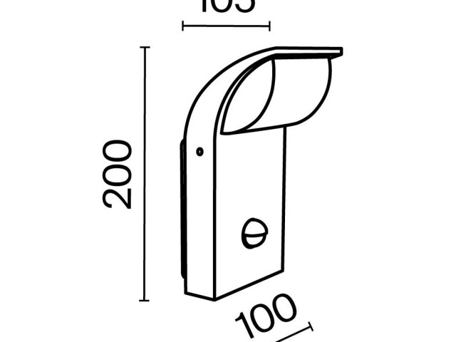 Настенный светильник (бра) Outdoor O446WL-L7GF3KSR фото:9