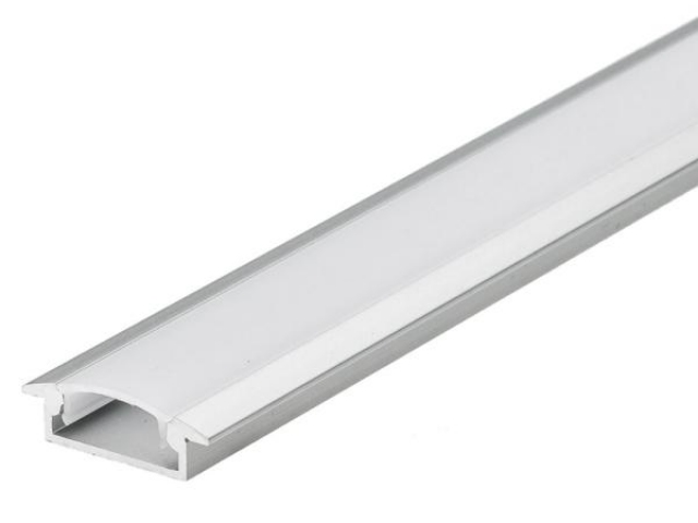 Профиль с экраном ALU-WIDE-F-H8-2000 ANOD+FROST (Arlight, Алюминий) фото:2