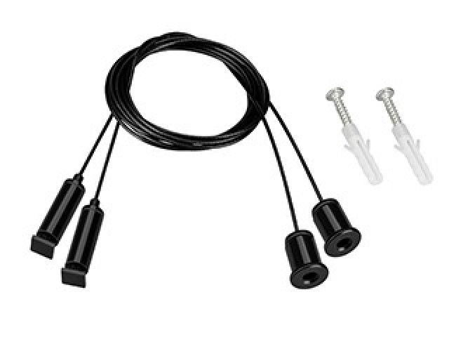 Подвес ARL-S-2x2m Set BLACK (Pad 9x2mm) (Arlight, Металл) фото:2