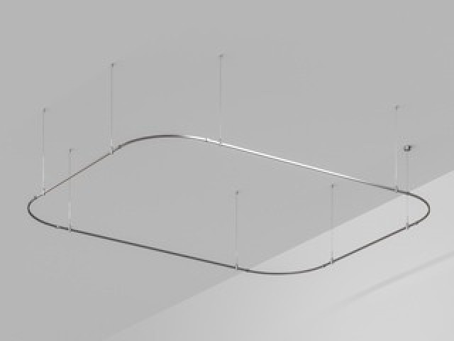 Основание ART-APRIORI-RECTANGLE-SOFT-HANG-4500x3500 (TN) (Arlight, IP20 Металл, 3 года) фото:2