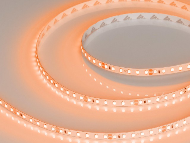 Лента RT-A120-8mm 24V Orange (9.6 W/m, IP20, 2835, 5m) (Arlight, -) фото:4