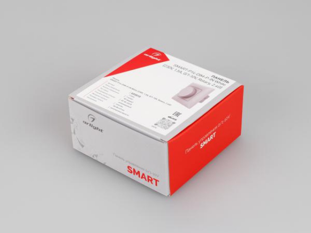 Панель SMART-P14-DIM-P-IN White (230V, 1.5A, 0/1-10V, Rotary, 2.4G) (Arlight, IP20 Пластик, 5 лет) фото:2