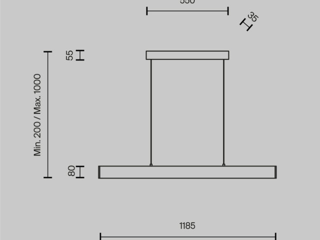 Подвесной светильник Technical P010PL-L30B фото:27