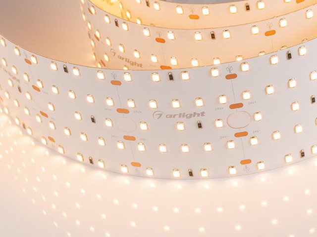 Лента S2-2500 24V Warm 2700K 59mm (2835, 420 LED/m, LUX) (Arlight, 30 Вт/м, IP20) фото:1