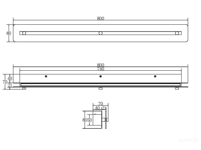 Настенный светильник (бра) Maytoni P091WL-L21G3K фото:5