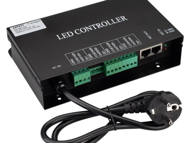 Контроллер HX-SPI-DMX-SL-4P (4096 pix, 220V, TCP/IP, add, ArtNet) (Arlight, IP20 Металл, 2 года) фото:1