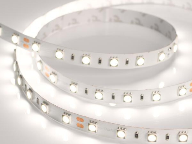 Лента RT 2-5000 24V Day4000 2x(5060, 300 LED, CRI98) (Arlight, 14.4 Вт/м, IP20) фото:1