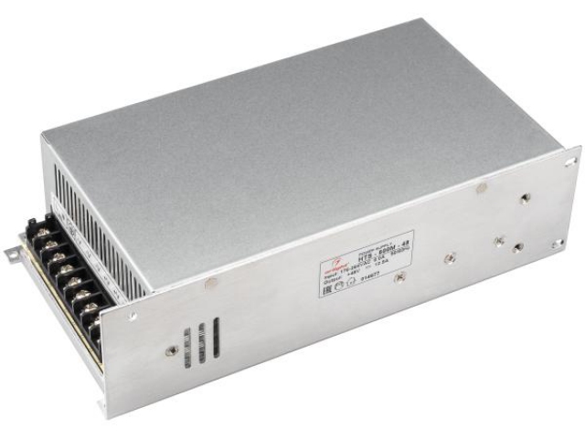Блок питания HTS-600M-48 (48V, 12.5A, 600W) (Arlight, IP20 Сетка, 3 года) фото:4