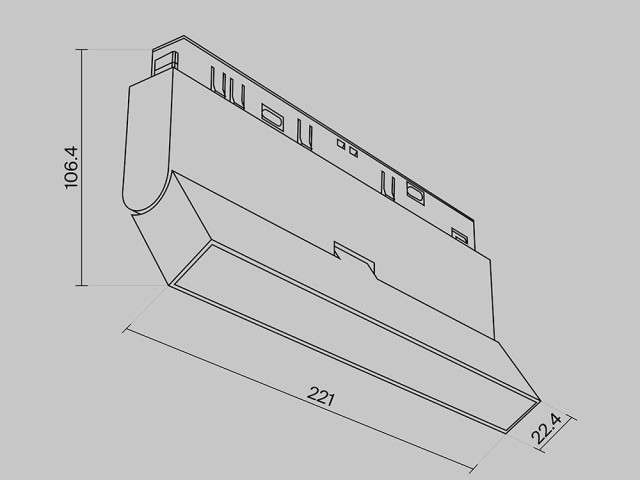 Трековый светильник Technical TR036-2-12W3K-W фото:18