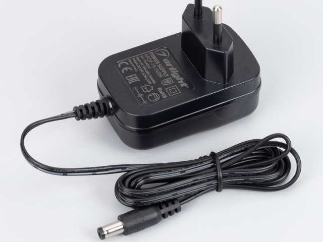 Блок питания ARDV-18-24BW (24V, 0.75A, 18W) (Arlight, Адаптер, 3 года) фото:1