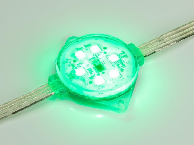 Флэш-модуль ARL-PRO-D50-6LED RGB 12V Прозрачный (Arlight, Пластик, 3 года) фото:7