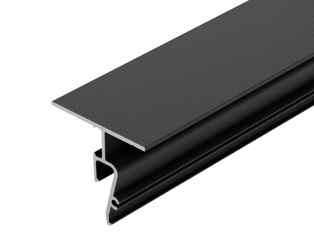 Профиль STRETCH-SHADOW-M-CEIL-2000 BLACK (A2-CONTOUR-PRO) (Arlight, Алюминий) фото:3