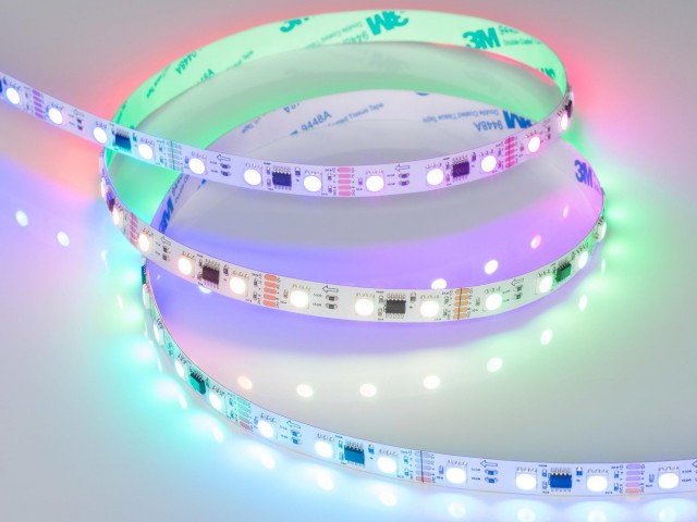 Лента DMX-B60-10mm 12V RGB-PX3 (14 W/m, IP20, 5060, 5m) (Arlight, -) фото:2
