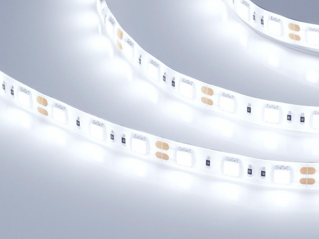 Лента RTW 2-5000SE 12V Cool 2x (5060, 300 LED, LUX) (Arlight, 14.4 Вт/м, IP65) фото:7