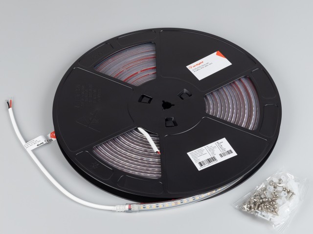 Лента герметичная IC-PS-A120-10mm 24V Warm3000 (9.6 W/m, IP67, 2835, 10m) (Arlight, стабилизированная) фото:4