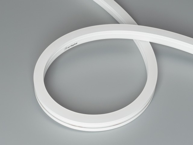 Лента герметичная MOONLIGHT-SIDE-A140-12x17mm 24V Warm2400 (9.6 W/m, IP67, 5m, wire x2) (Arlight, Вывод боковой, 3 года) фото:4