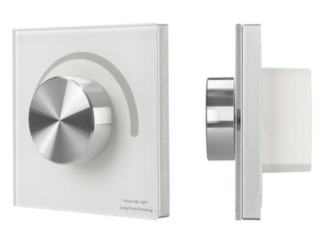 Панель SMART-P37-DIM-IN White (230V, 1.2A, TRIAC, Rotary, 2.4G) (Arlight, IP20 Пластик, 5 лет) фото:8
