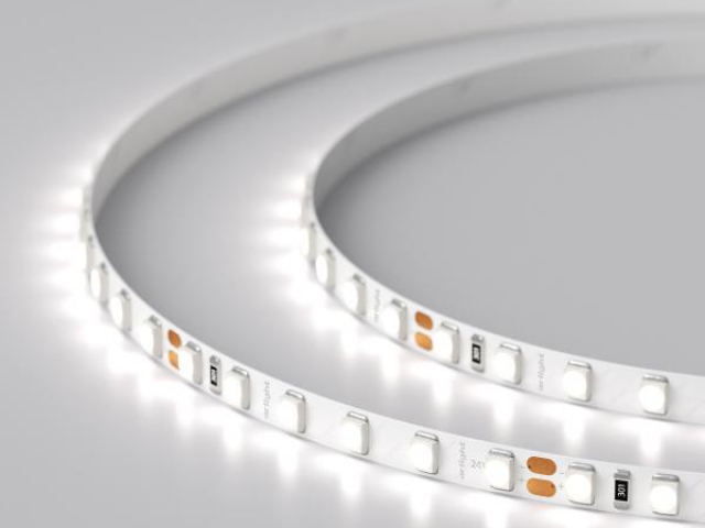 Лента RT 2-5000 24V White6000 5mm 2x (3528, 600 LED, LUX) (Arlight, 9.6 Вт/м, IP20) фото:6