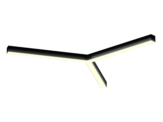 Светильник Звезда S50 (RAL9005/3x634mm/LT70 — 3K/40W) фото:1