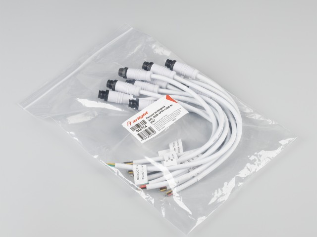 Разъем выводной ARL-RGB-4PIN-L300-M-IP67 (Arlight, -) фото:1