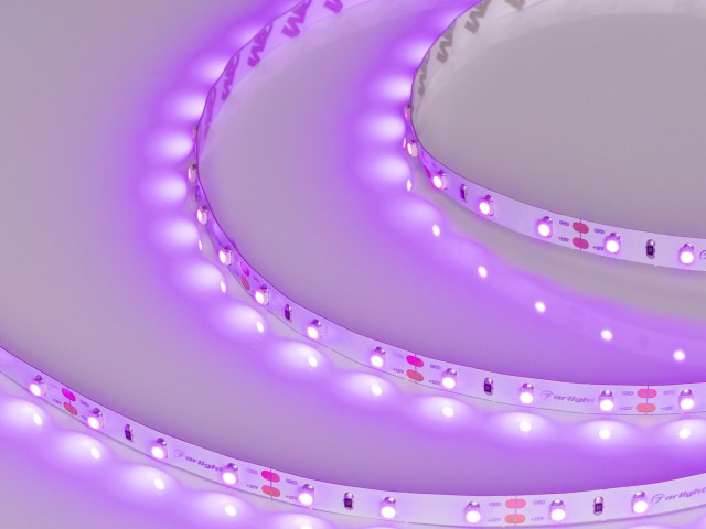 Лента RT-A60-8mm 12V Pink (4.8 W/m, IP20, 2835, 5m) (Arlight, 4.8 Вт/м, IP20) фото:6