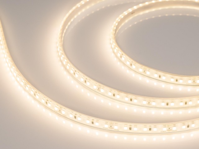 Лента герметичная RTW-PU-A120-10.5mm 24V Warm3000 (16.8 W/m, IP68, 2835, 5m) (Arlight, -) фото:4