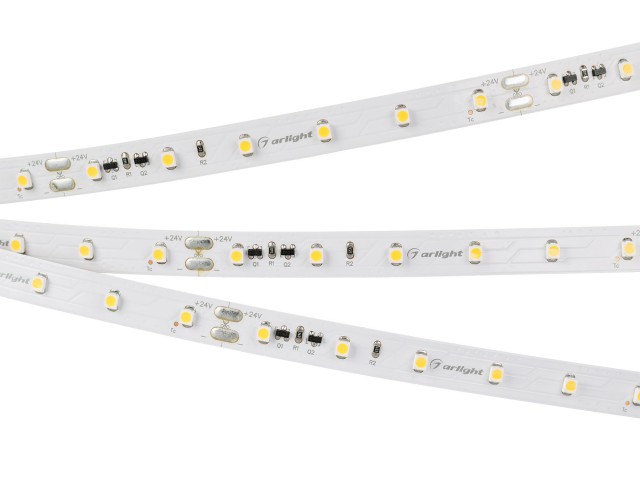 Лента IC-A60-10mm 24V Warm2700 (4.8 W/m, IP20, 3528, 20m) (Arlight, 4.8 Вт/м, IP20) фото:1