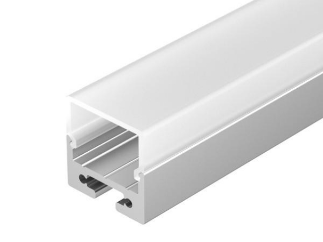 Профиль с экраном SL-LINE-2011M-2500 ANOD+OPAL SQUARE (Arlight, Алюминий) фото:5