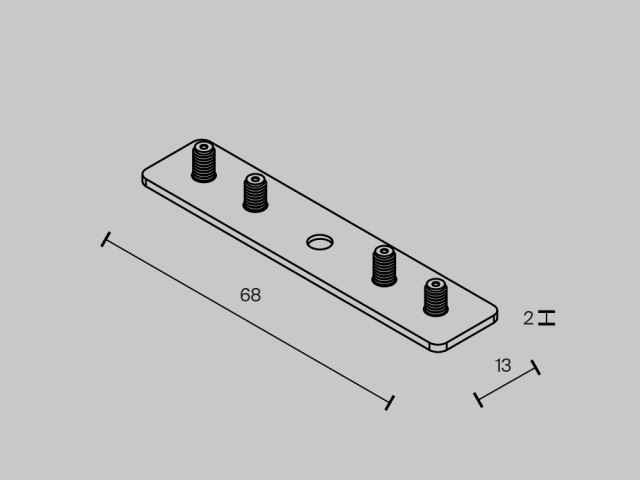 Комплектующие для трековой системы Technical TRAM034CI-R-41W фото:7