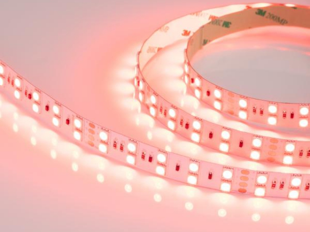 Лента RT 2-5000 36V RGB 2X2 (5060, 600 LED, LUX) (Arlight, 26 Вт/м, IP20) фото:3