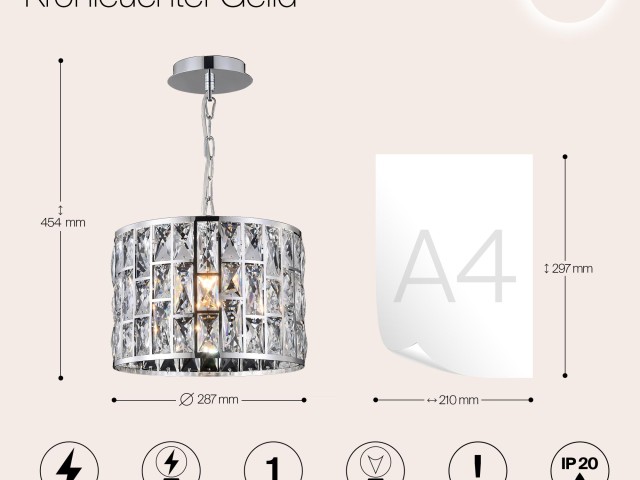 Люстра Maytoni MOD184-PL-01-CH фото:24