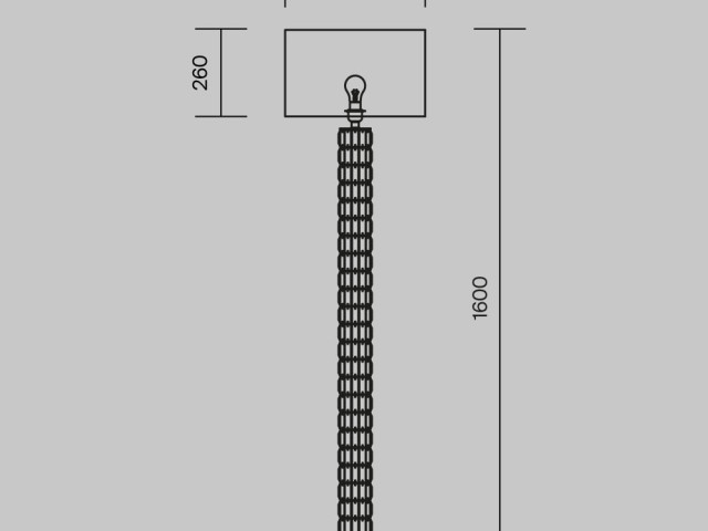 Напольный светильник (торшер) Maytoni DIA008FL-01CH фото:16