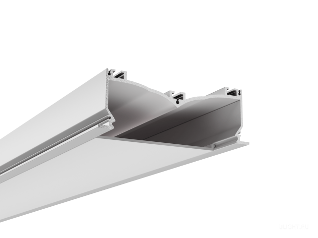 Световой профиль ULIGHT 126/35 DIFFUSE с рассеивателем фото:1