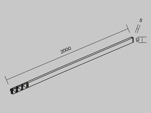 Трековый светильник Technical TR186-1-16W4K-B фото:2