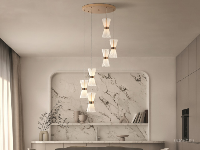 Подвесной светильник Freya FR5438PL-L18G фото:1