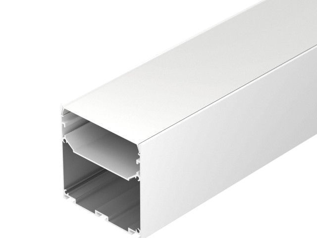 Профиль LINE-S-7575-2000 WHITE (Arlight, Алюминий) фото:2