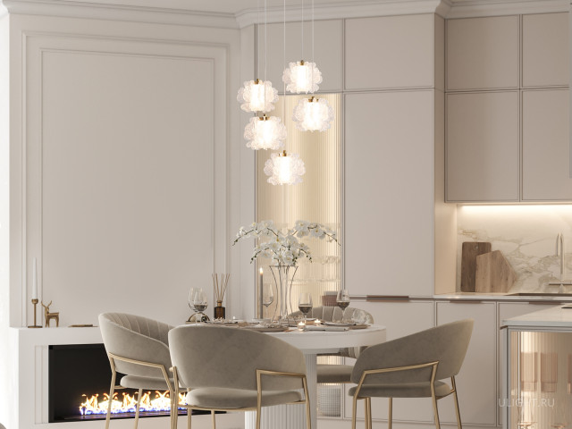 Подвесной светильник Freya FR5579PL-L8BS фото:10