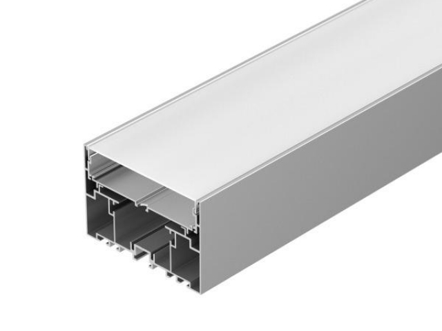 Профиль с экраном S2-LINE-10570-2500 ANOD+OPAL (Arlight, Алюминий) фото:1