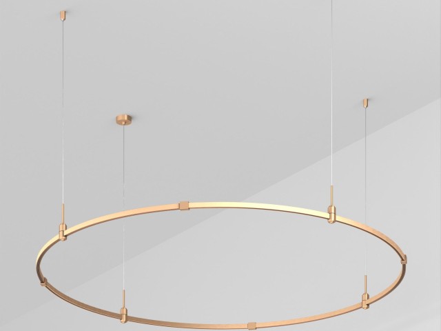 Основание ART-APRIORI-ROUND-HANG-R1800 (GD) (Arlight, IP20 Металл, 3 года) фото:1