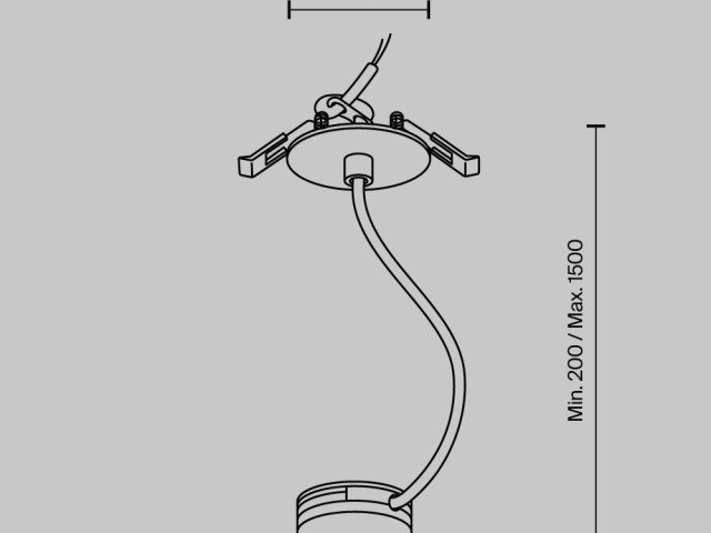 Комплектующие для систем освещения с токоведущими элементами Technical TRA130RWC-2B фото:1