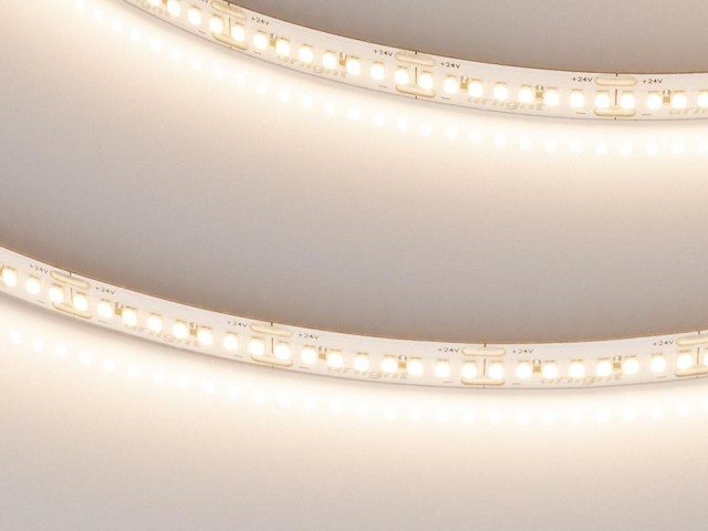 Лента MICROLED-M320-8mm 24V Warm3000 (8 W/m, IP20, 2216, 5m) (Arlight, 130 лм/Вт) фото:1