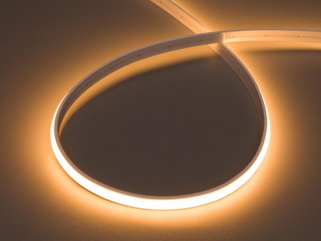 Лента герметичная MOONLIGHT-TOP-M280-10x5mm 24V Warm2200 (15 W/m, IP65, 5m, wire x1)  (Arlight, Вывод прямой, 3 года) фото:4
