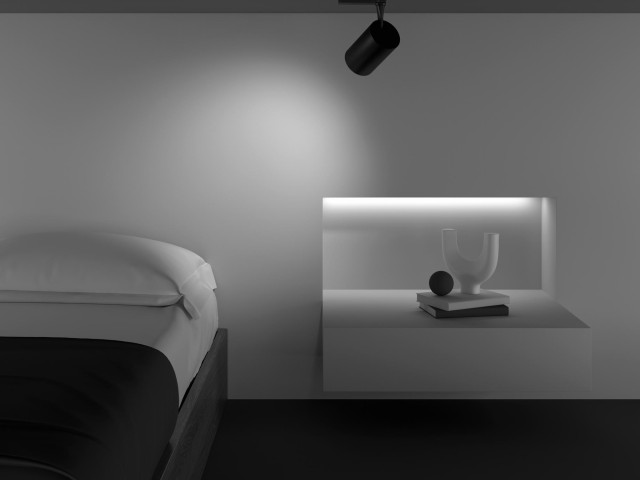 Трековый светильник Technical TR003-1-15W3K-W-B фото:3