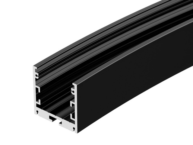 Профиль SL-ARC-3535-D1500-A90 BLACK (1180мм, дуга 1 из 4) (Arlight, Алюминий) фото:6