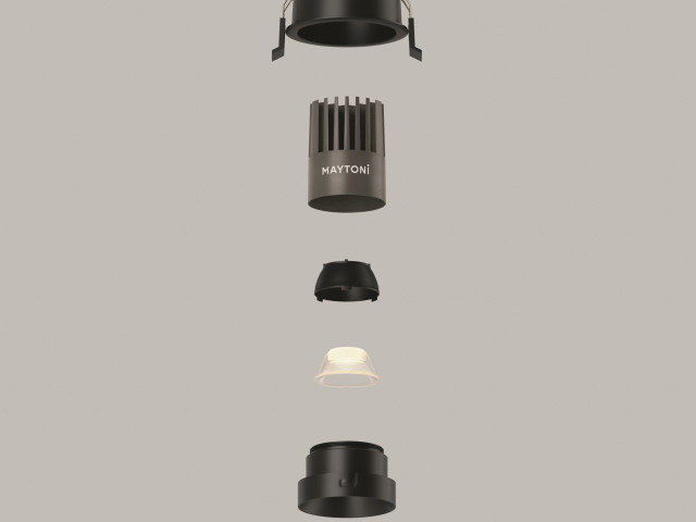 Встраиваемый светильник Technical DL115-10W-2.7K-B фото:2